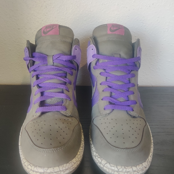 Nike Dunk High Earthquake Varsity Purple - Picture 3 of 3